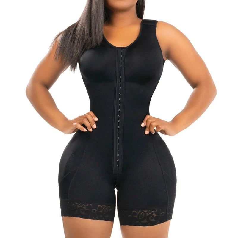 Full Body Shapewear Compression Girdle Fajas Colombian Corrective Underwear